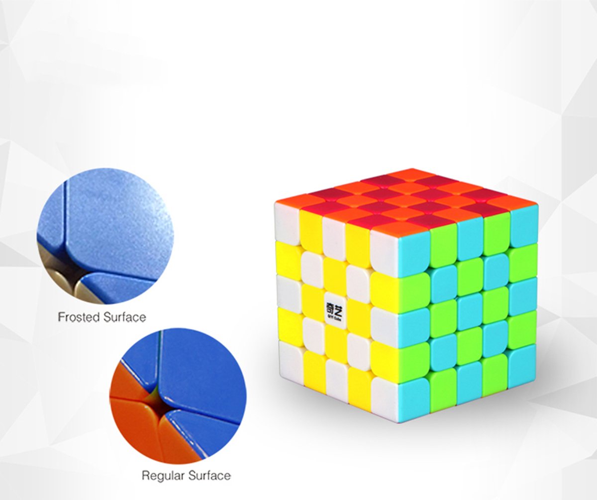 Magic cube | 5x5x5 | Professors Cube | Rubiks cube | Speedcube | Stickerless | QIYI